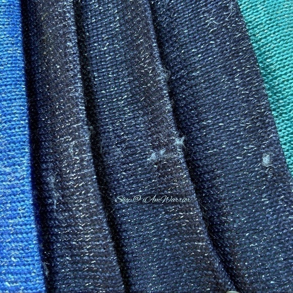 Anthropologie Maeve shimmer color-block ombré pleated skirt *shop@iamwarrior - Picture 4 of 10